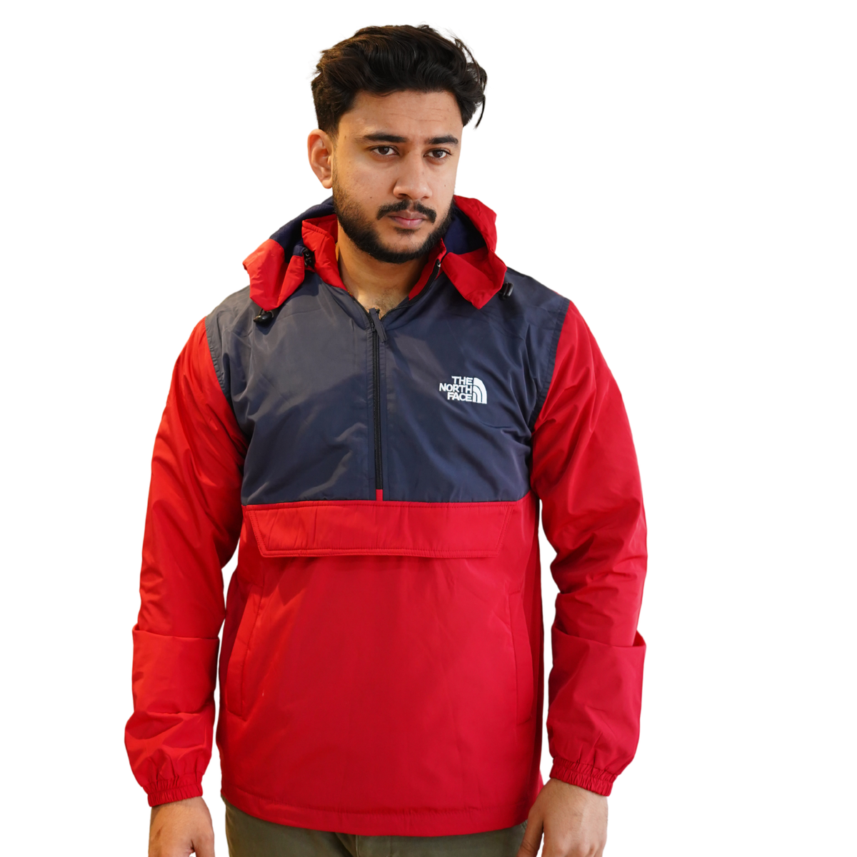 The North Face Adventure Shield Jacket red and blue combination