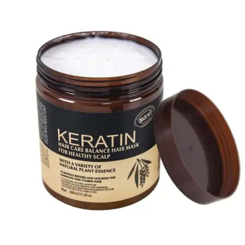 Brazilian Nut Keratin Hair Mask 500 ml Pack of 2