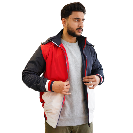 Hilfiger Icon Windbreaker Patriot Stripe Windbreaker