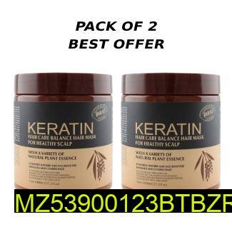 Brazilian Nut Keratin Hair Mask 500 ml Pack of 2