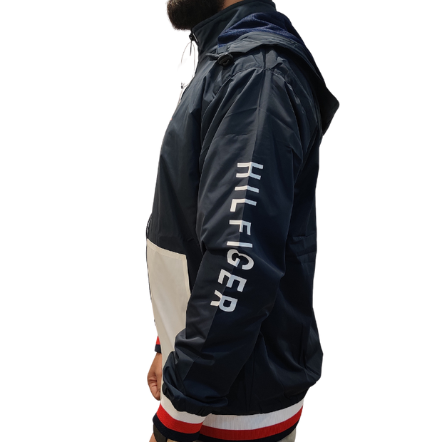 Hilfiger Icon Windbreaker Patriot Stripe Windbreaker