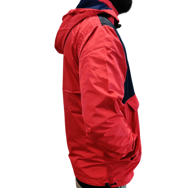 The North Face Adventure Shield Jacket red and blue combination