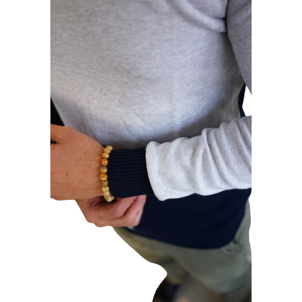 Monochrome Grid Sweatshirt