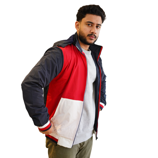 Hilfiger Icon Windbreaker Patriot Stripe Windbreaker