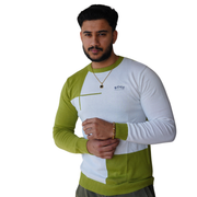 Lime Luxe Colorblock Sweatshirt