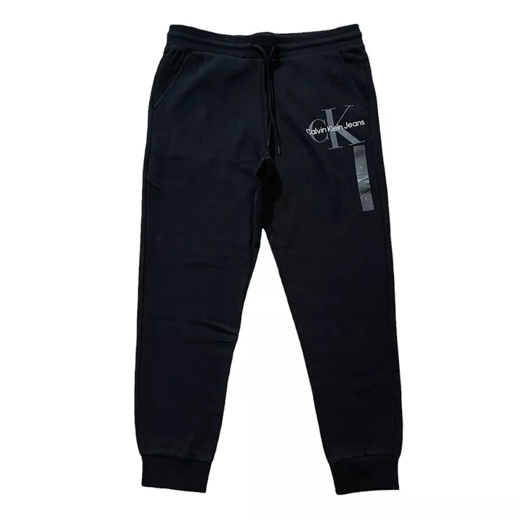 Calvin Klein Jeans Men's Fleece Jogger Pants – Pull-On Drawstring, Monogram Logo, Premium Sweatpants