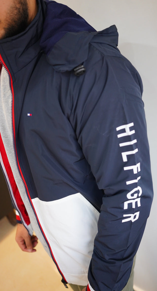 Hilfiger Icon Windbreaker Patriot Stripe Windbreaker