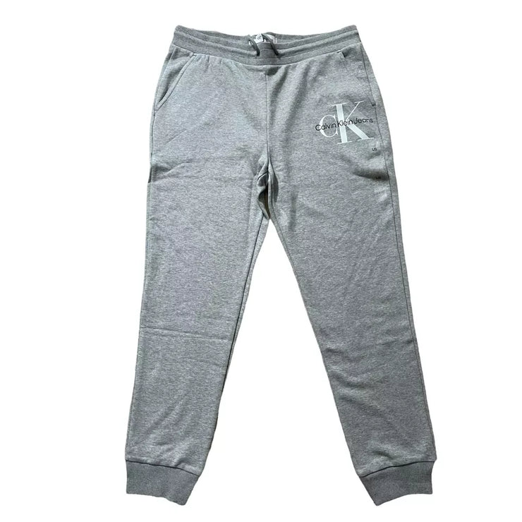 Calvin Klein Jeans Men's Fleece Jogger Pants – Pull-On Drawstring, Monogram Logo, Premium Sweatpants